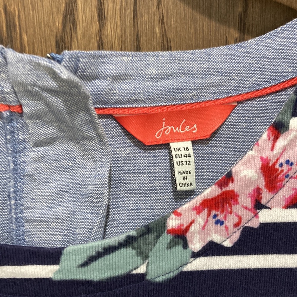 Joules Imelda floral shift dress - Picture 2 of 11